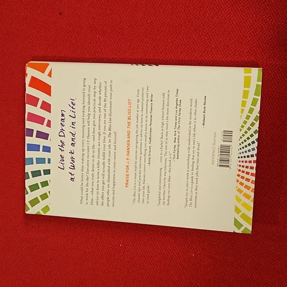 The Bliss List by J.P. Hansen Finding your passion marketing self help gift New - Picture 3 of 14